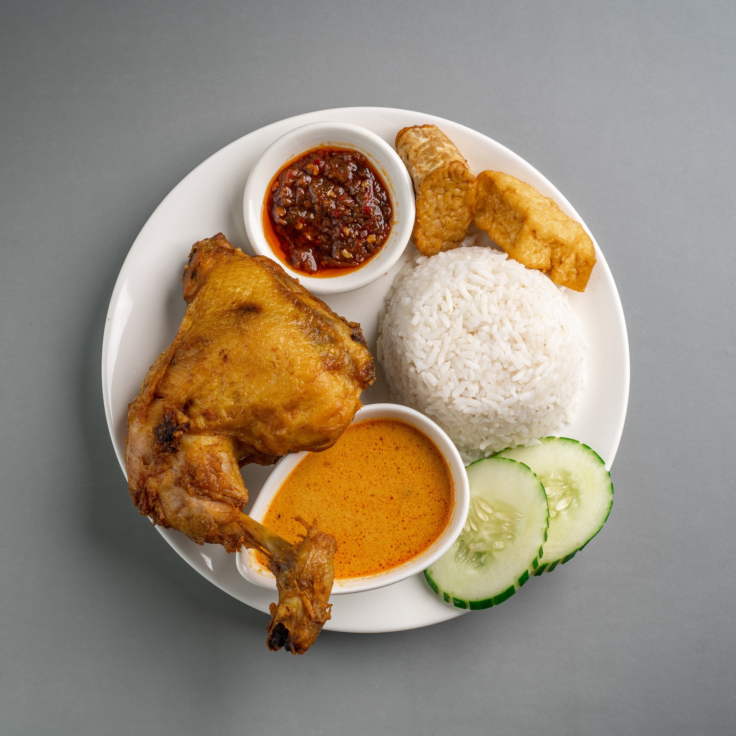Nasi Ayam Penyet