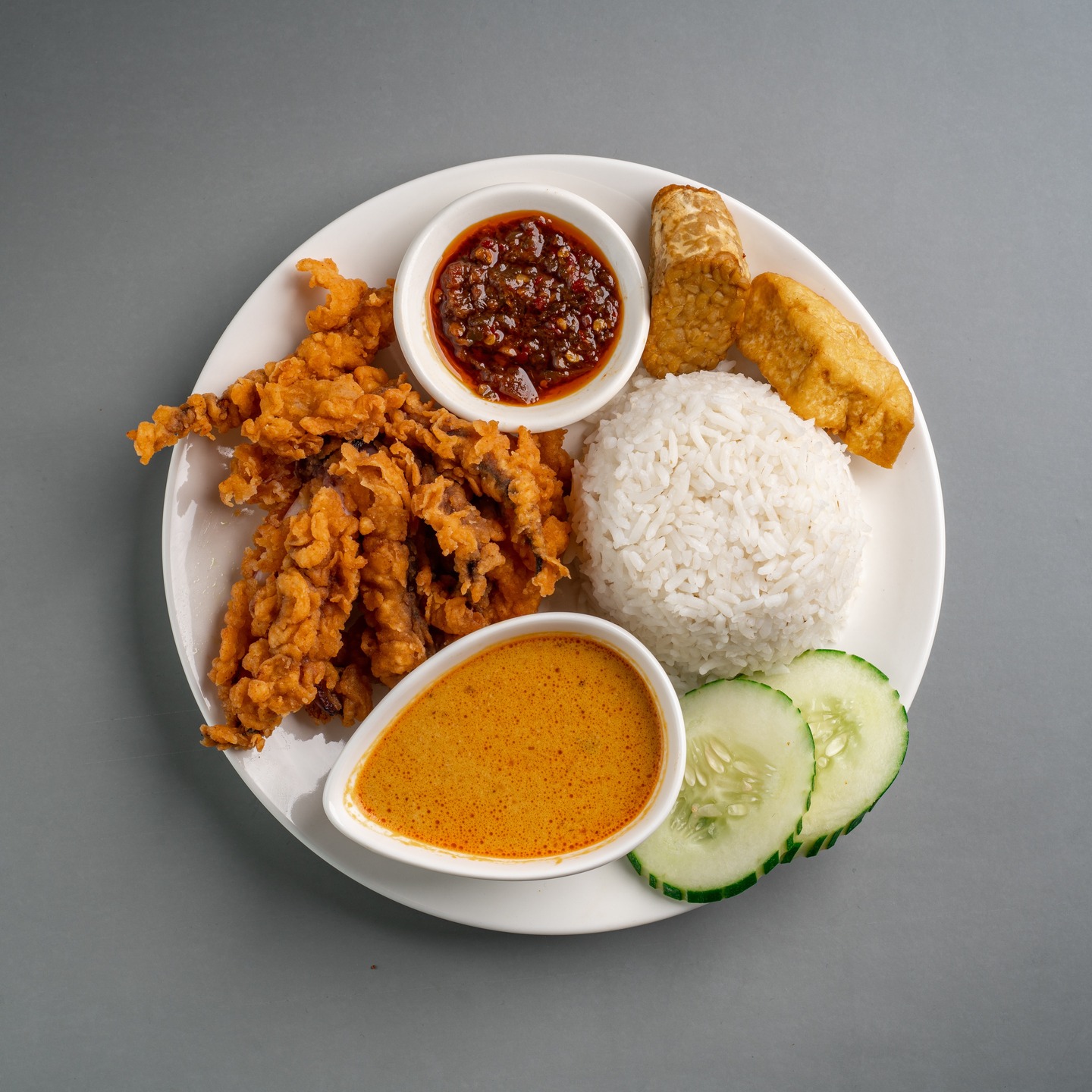 Nasi Sotong King Penyet