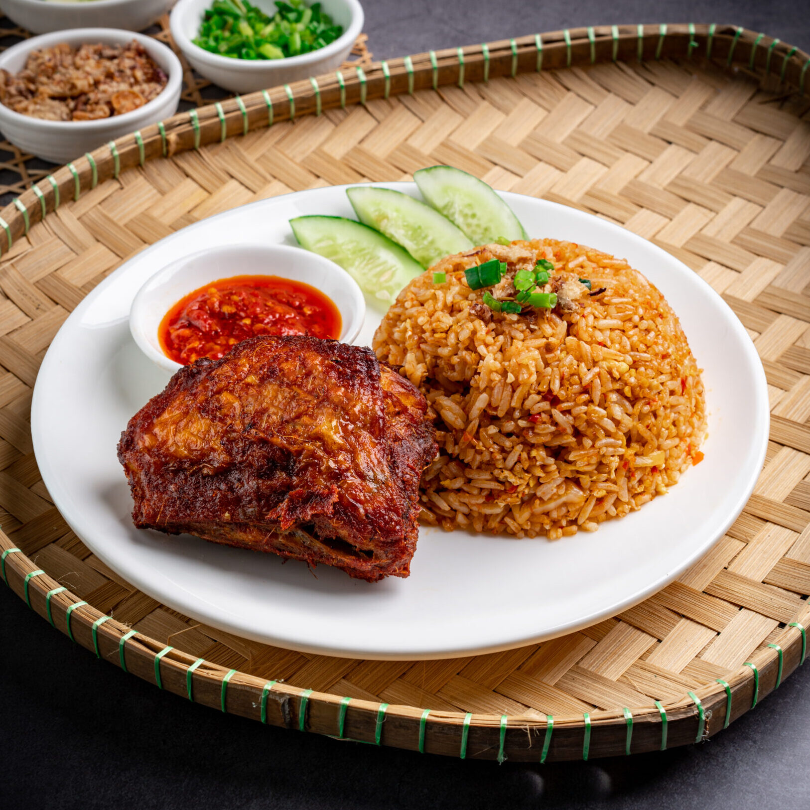 Nasi Goreng Basmathi Ayam Berempah