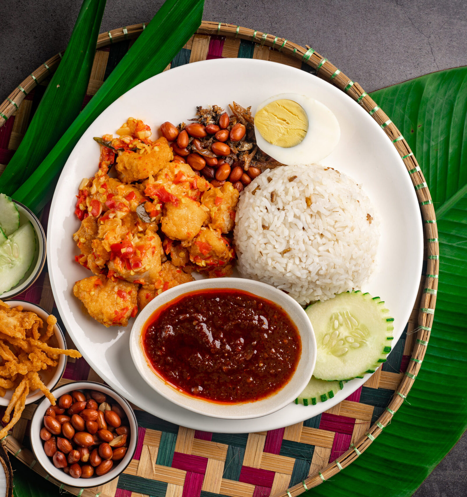 Nasi Lemak Ayam Spicy Buttermilk