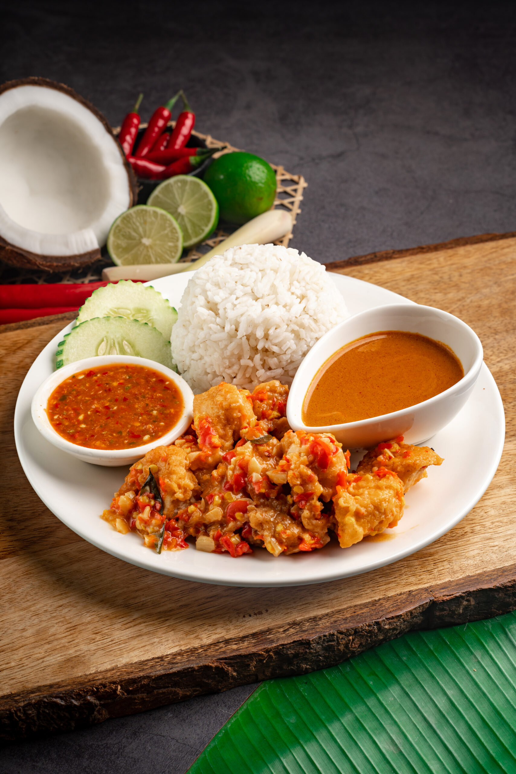 Nasi Kukus Ayam Spicy Buttermilk